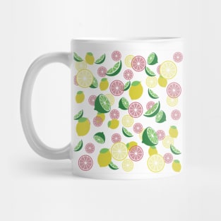 Lemon pattern Mug